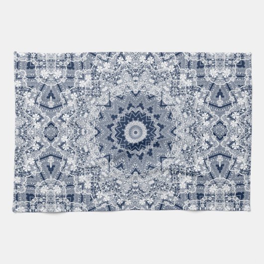 レースオーナメント キッチンタオル (横)