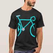 レースカスタマイズサイクリングTシャツ Tシャツ (正面)