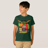 レースカーの第7誕生日のTシャツおよびギフト Tシャツ (正面フル)
