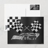 レースカーはがき ポストカード (正面/裏面)
