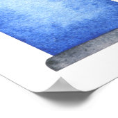 レースカーウェルカムベビーシャワー ポスター (角)