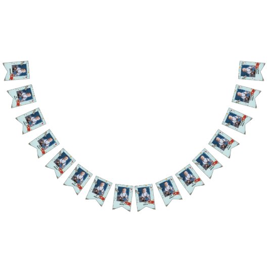 レースカーエンジン月次フォトバナーバンティング バンティングフラッグ (全)