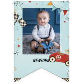 レースカーエンジン月次フォトバナーバンティング バンティングフラッグ (第1の旗)