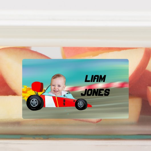 レースカーカスタム写真 ラベル (貼付)