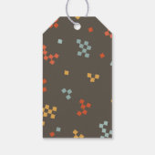 レースカーサンキューカード ギフトタグ (裏面)