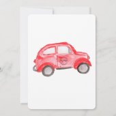 レースカーツーファストヴィンテージボーイ輸送 招待状 (裏面)