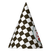 レースカーテーマウェルカムサイン パーティーハット (左)