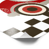 レースカーテーマウェルカムサイン フォトプリント            (角)