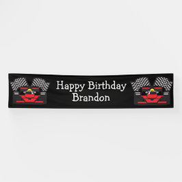 レースカーデザインバナー 横断幕