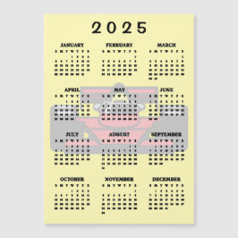 レースカーデザイン2025カレンダー磁気カード