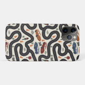 レースカートラック Case-Mate iPhoneケース (裏面(横))