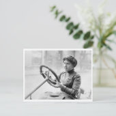 レースカードライバーJoan Newton Cuneo ポストカード (スタンド正面)