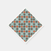 レースカーパーティー紙ナプキンス |ヴィンテージレースカー スタンダードカクテルナプキン (角)