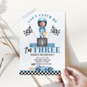 レースカーブルーボーイ3rdバースデーレーサーフォト 招待状