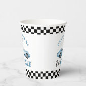 レースカーブルー第3子供の誕生日パーティー 紙コップ (右)