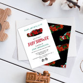 レースカーベビーシャワー招待状 招待状