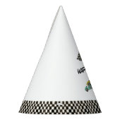 レースカーボーイズ誕生日 パーティーハット (左)