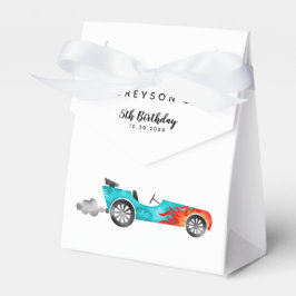 レースカーボーイ誕生日パーティー フェイバーボックス