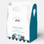 レースカーボーイ誕生日パーティー フェイバーボックス (オープン)