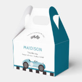 レースカーボーイ誕生日パーティー フェイバーボックス (正面サイド)