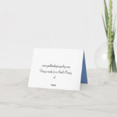 レースカーマウス誕生日グリーティングカード カード (裏面)