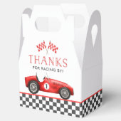 レースカーレッドレーシングボーイ1st誕生日 フェイバーボックス (オープン)