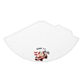 レースカーレーシングキッドの誕生日テーマ パーティーハット