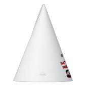 レースカーレーシングキッドの誕生日テーマ パーティーハット (左)