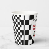 レースカーレーシングキッドの誕生日テーマ 紙コップ (右)