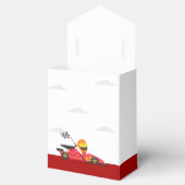 レースカーレーシングボーイバースデーパーティー市松模様に フェイバーボックス (オープン)