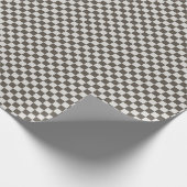 レースカー市松模様にをテーマにしたフラグ包み紙 ラッピングペーパー (角)