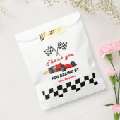 レースカー成長2歳の少年2歳の誕生日 フェイバーバッグ (封をした状態)