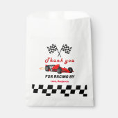 レースカー成長2歳の少年2歳の誕生日 フェイバーバッグ (正面)