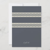 レースカー招待状 招待状 (裏面)