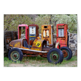 レースカー最終ピッストップト