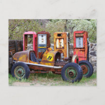 レースカー最終ピッストップト