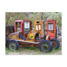 レースカー最終ピッストップト