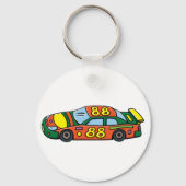 レースカー番号88 キーホルダー (裏面)