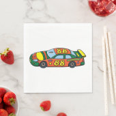 レースカー番号88 スタンダードランチョンナプキン (インサイチュ)