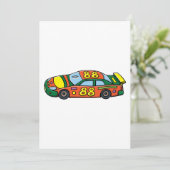 レースカー番号88 招待状 (スタンド正面)