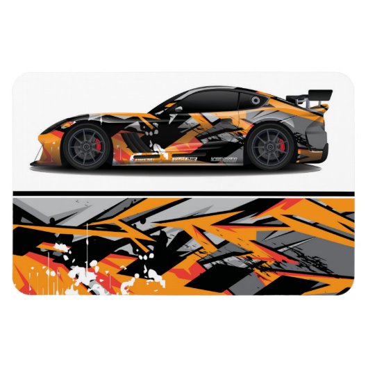 レースカー磁石 マグネット (横)