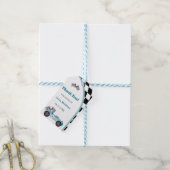 レースカー誕生日パーティー ギフトタグ (より糸付き)