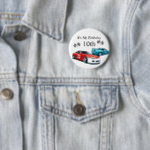 レースカー誕生日 缶バッジ (インサイチュ)