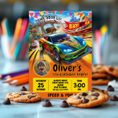 レースカー誕生祝い（写真あり） シーズンカード