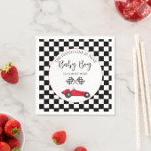 レースカー赤ちゃんシャワー スタンダードカクテルナプキン (インサイチュ)