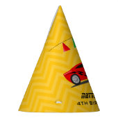 レースカー運転手 パーティーハット (左)