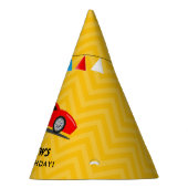 レースカー運転手 パーティーハット (右)