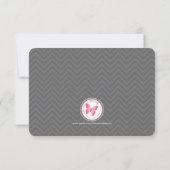 レースカー運転手 招待状 (裏面)