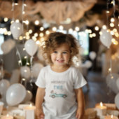 レースカー魅力的誕生日 トドラーTシャツ