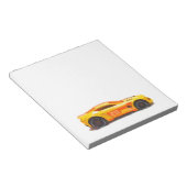 レースカー ノートパッド (アングル)